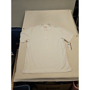 NWT Grand Slam Golf Shirt Polo Mens size XL White New Flaw